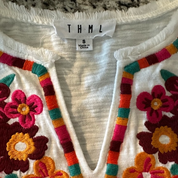 Anthropologie “THML” Embroidered Top - Picture 2 of 6